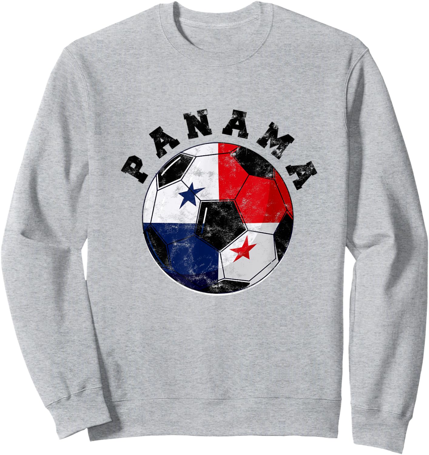 Panama soccer ball - Traveling Panama Central America Sweatshirt - Sweatshirt | Ash