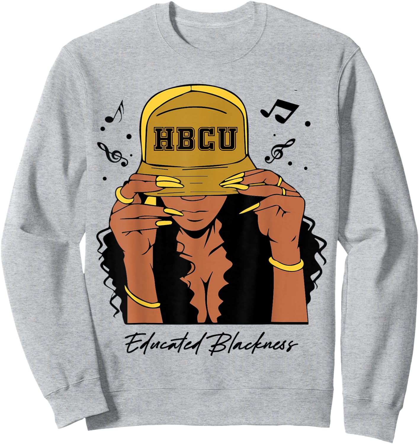 HBCU College Women Historically Black Universities 2025 Sweatshirt - Sweatshirt | Ash