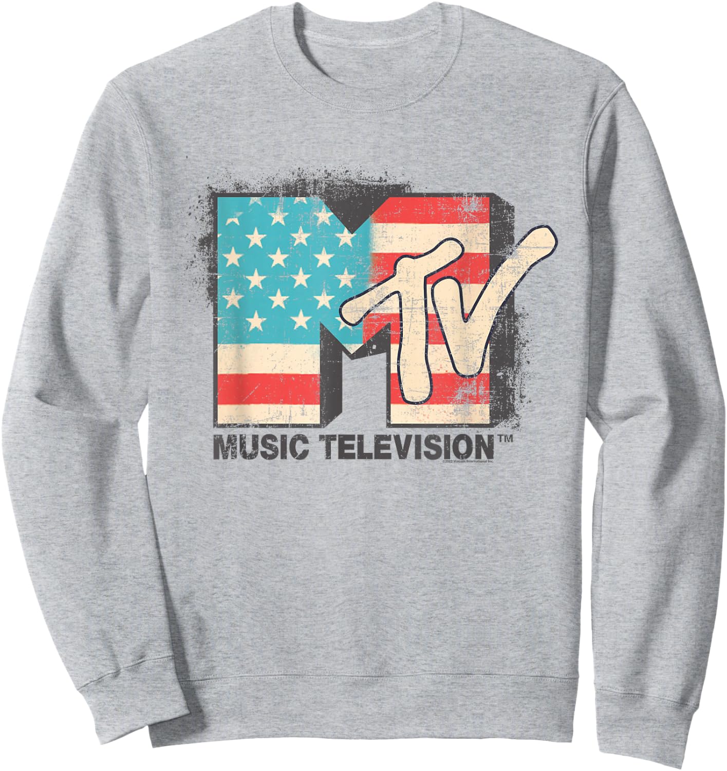 MTV Americana Logo Sweatshirt - Sweatshirt | Ash