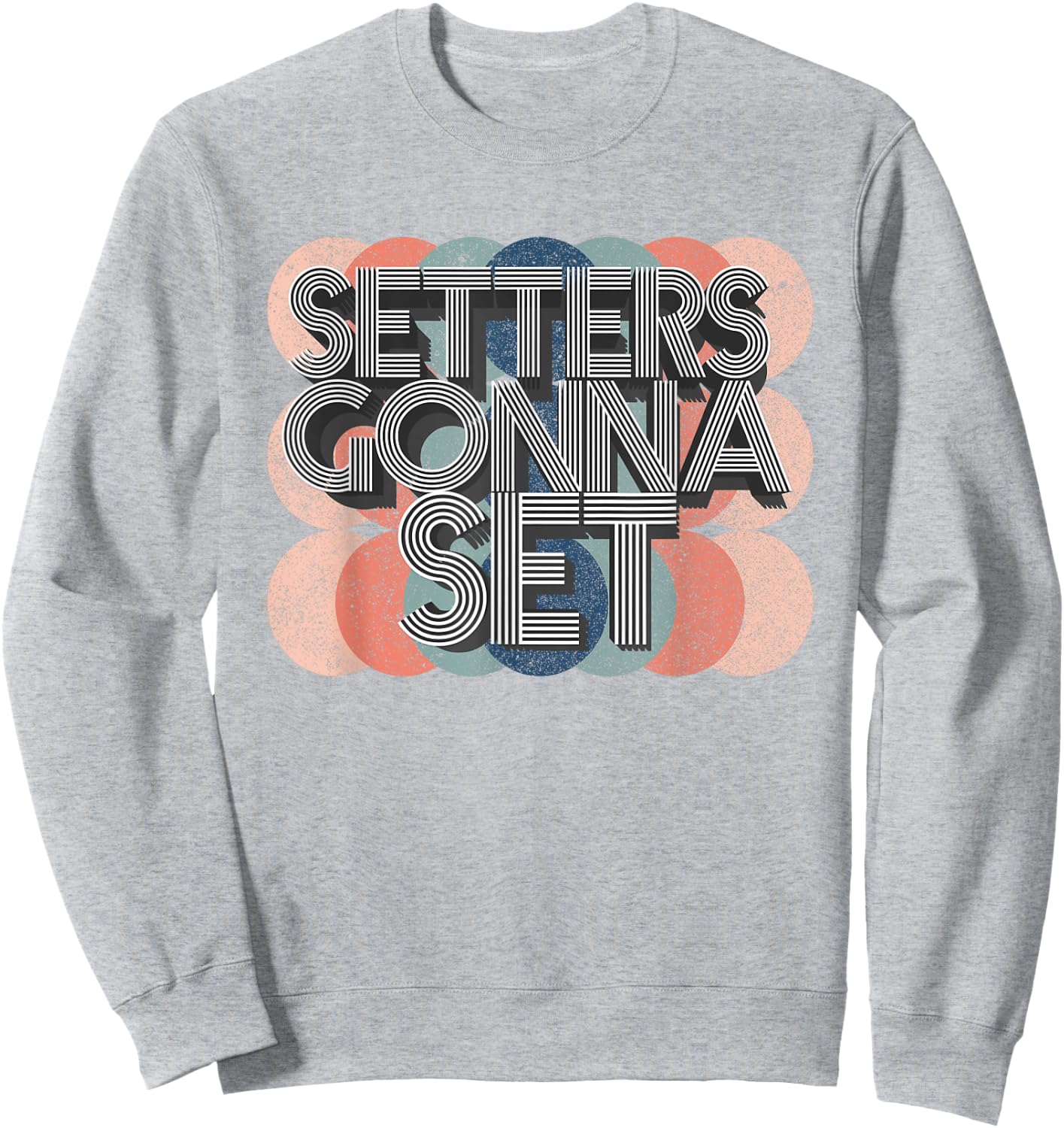 Volleyball Setter Gifts for Girls Team Coach Players Cute Sweatshirt - Sweatshirt | Ash