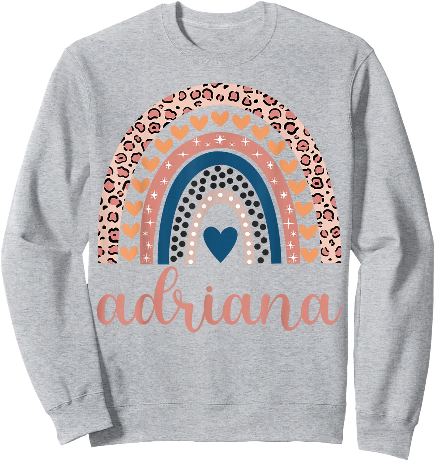 Adriana Adriana Name Birthday Shirt Gift Sweatshirt - Sweatshirt | Ash