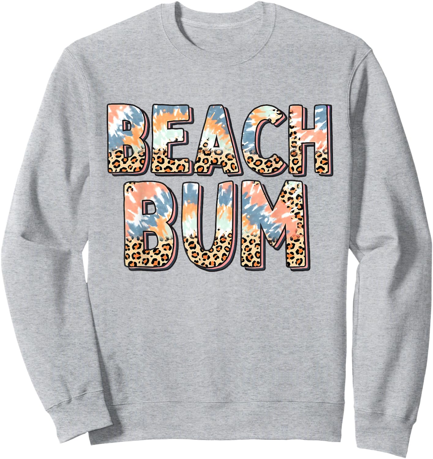 Beach Bum Women Girls Kids Sweatshirt - Sweatshirt | Ash