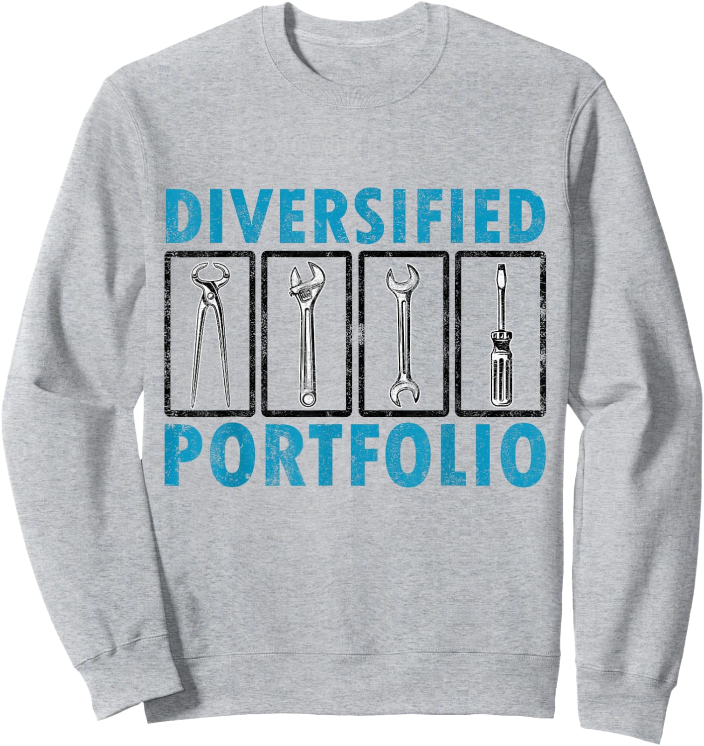 Diversified Portfolio Mechanic Heating Engineer Craftsman Sweatshirt - Sweatshirt | Ash