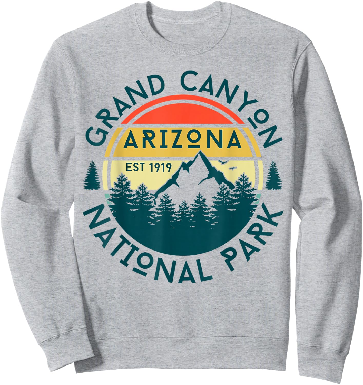 Grand Canyon National Park Sweatshirt - Sweatshirt | Ash
