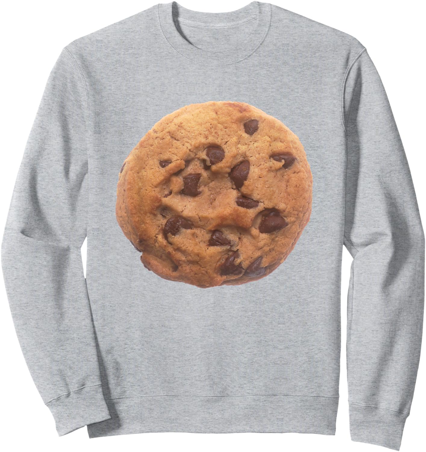 Chocolate Chip Cookie T Shirt Sweatshirt - Sweatshirt | Ash