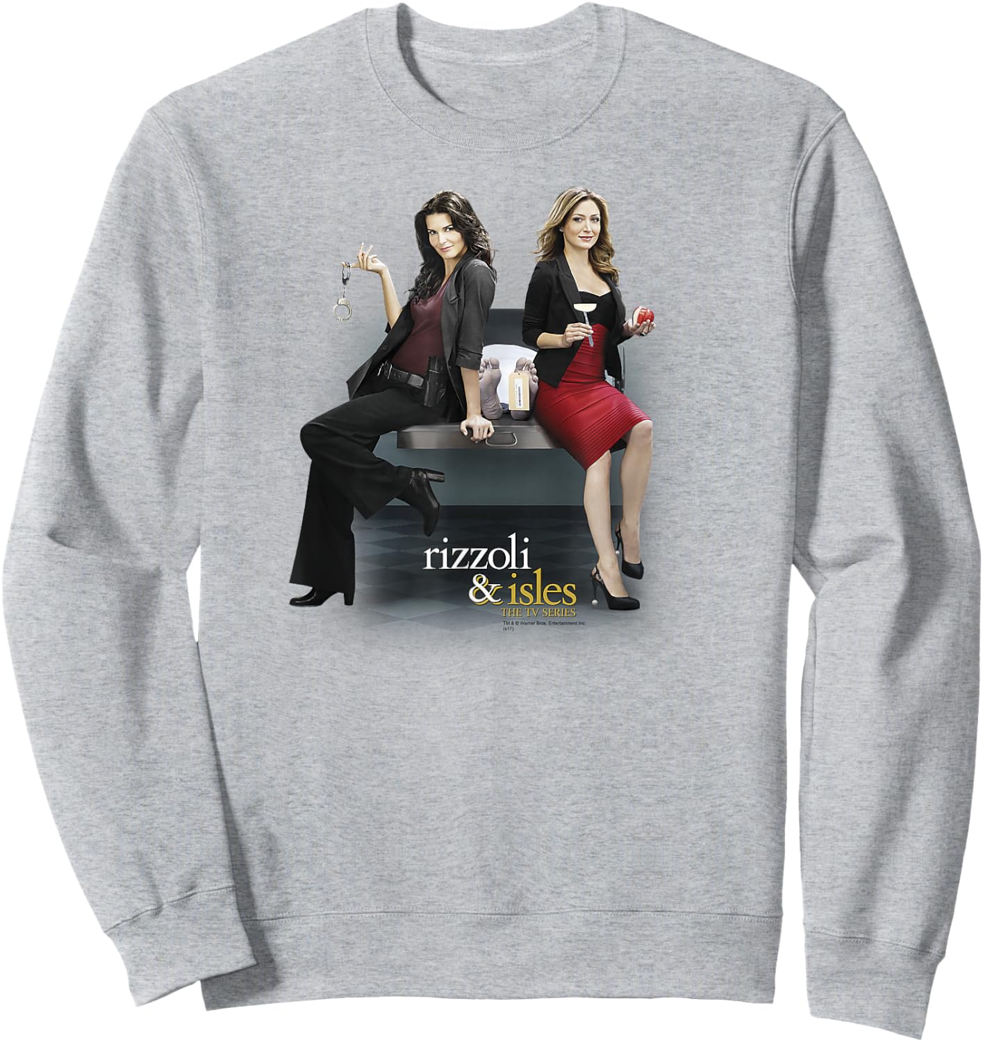 Rizzoli & Isles Sitting Around Sweatshirt - Sweatshirt | Ash