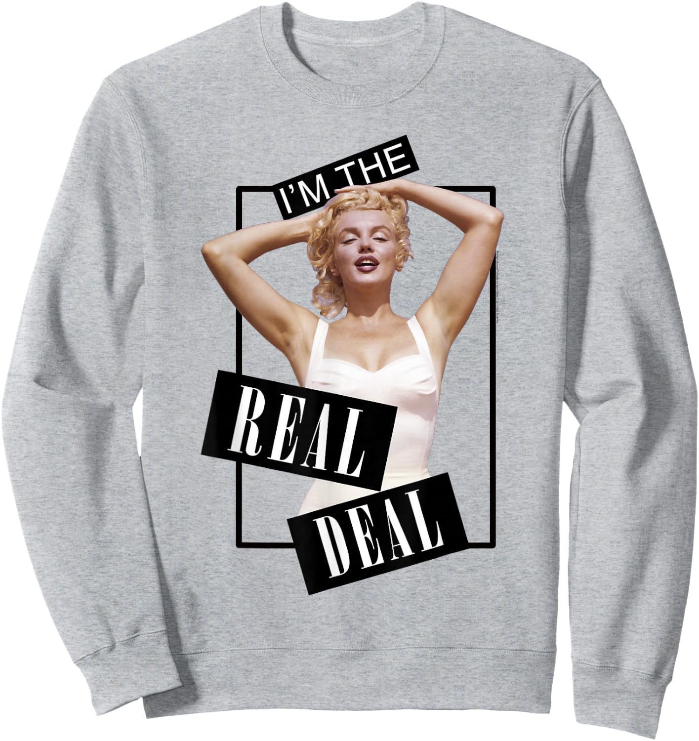 Marilyn Monroe Real Deal Sweatshirt - Sweatshirt | Ash