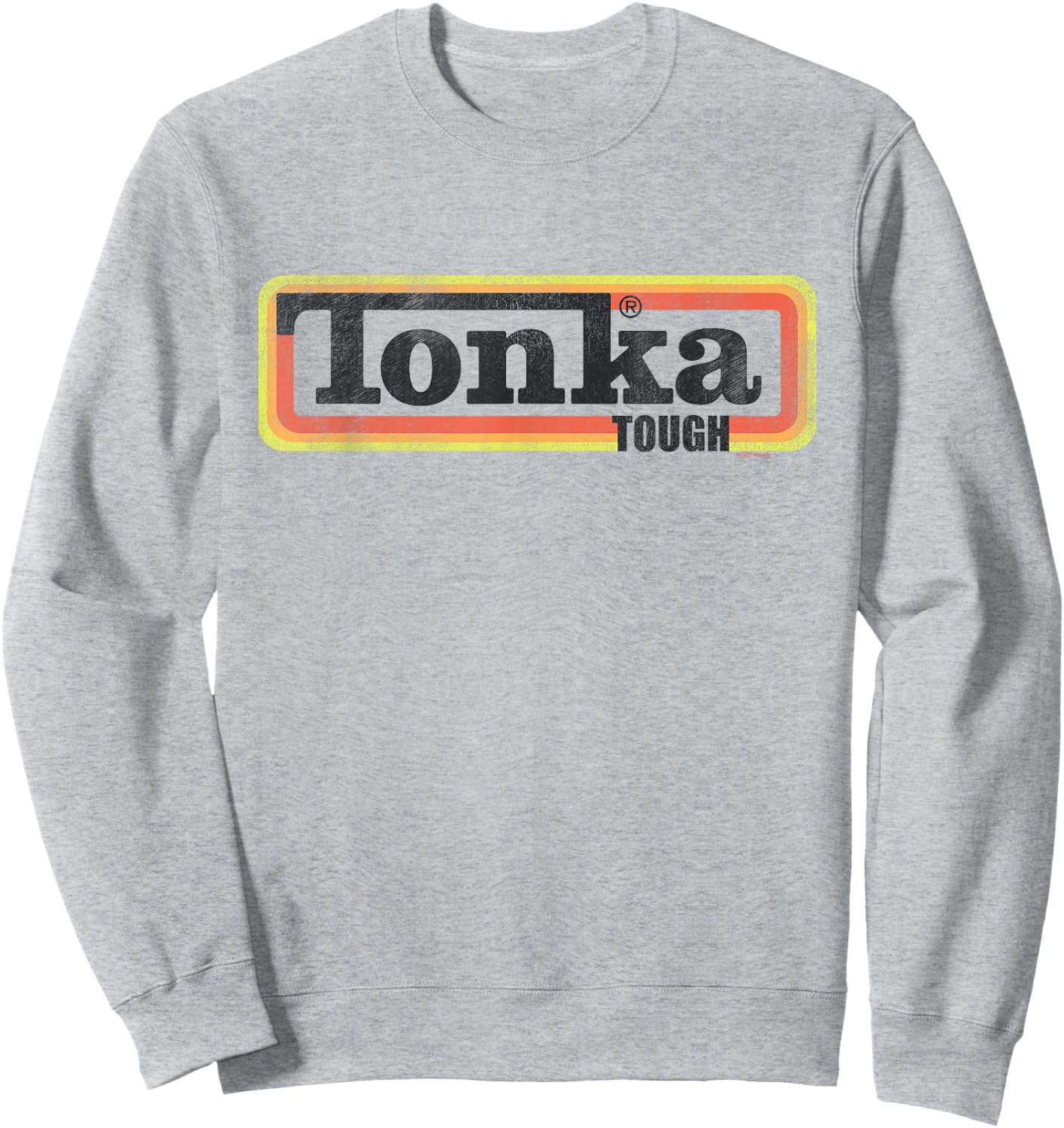 Tonka Tonka Tough Box Logo Sweatshirt - Sweatshirt | Ash