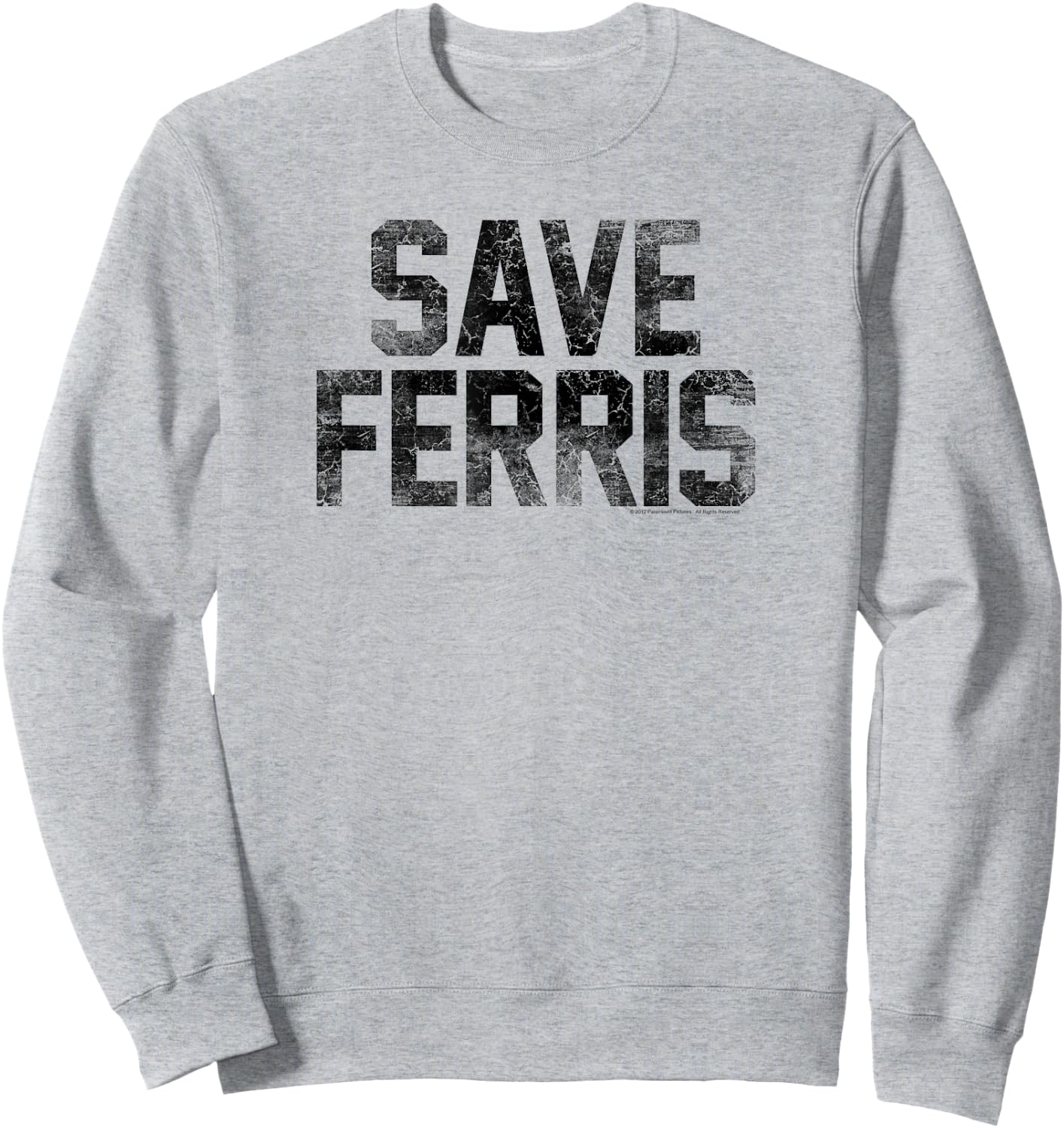 Ferris Bueller Save Ferris Sweatshirt - Sweatshirt | Ash