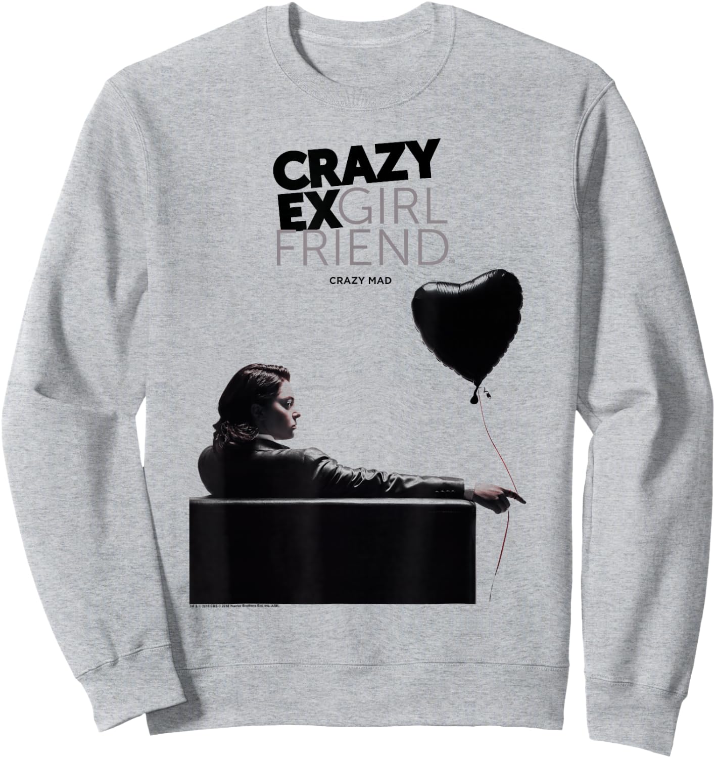 Crazy Ex-Girlfriend Crazy Mad Sweatshirt - Sweatshirt | Ash