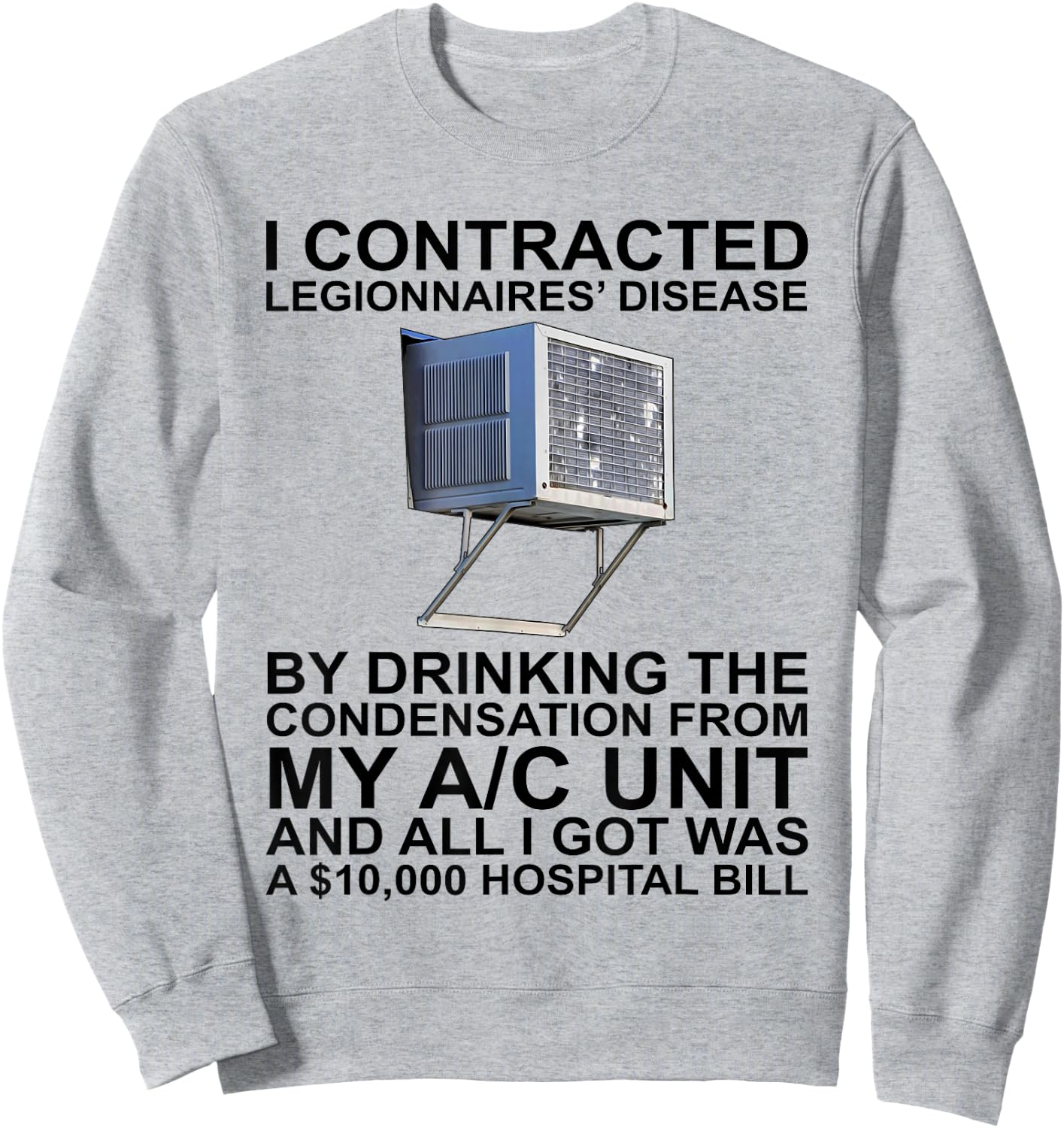 I Contracted Legionnaires' Disease By Drinking The Sweatshirt - Sweatshirt | Ash