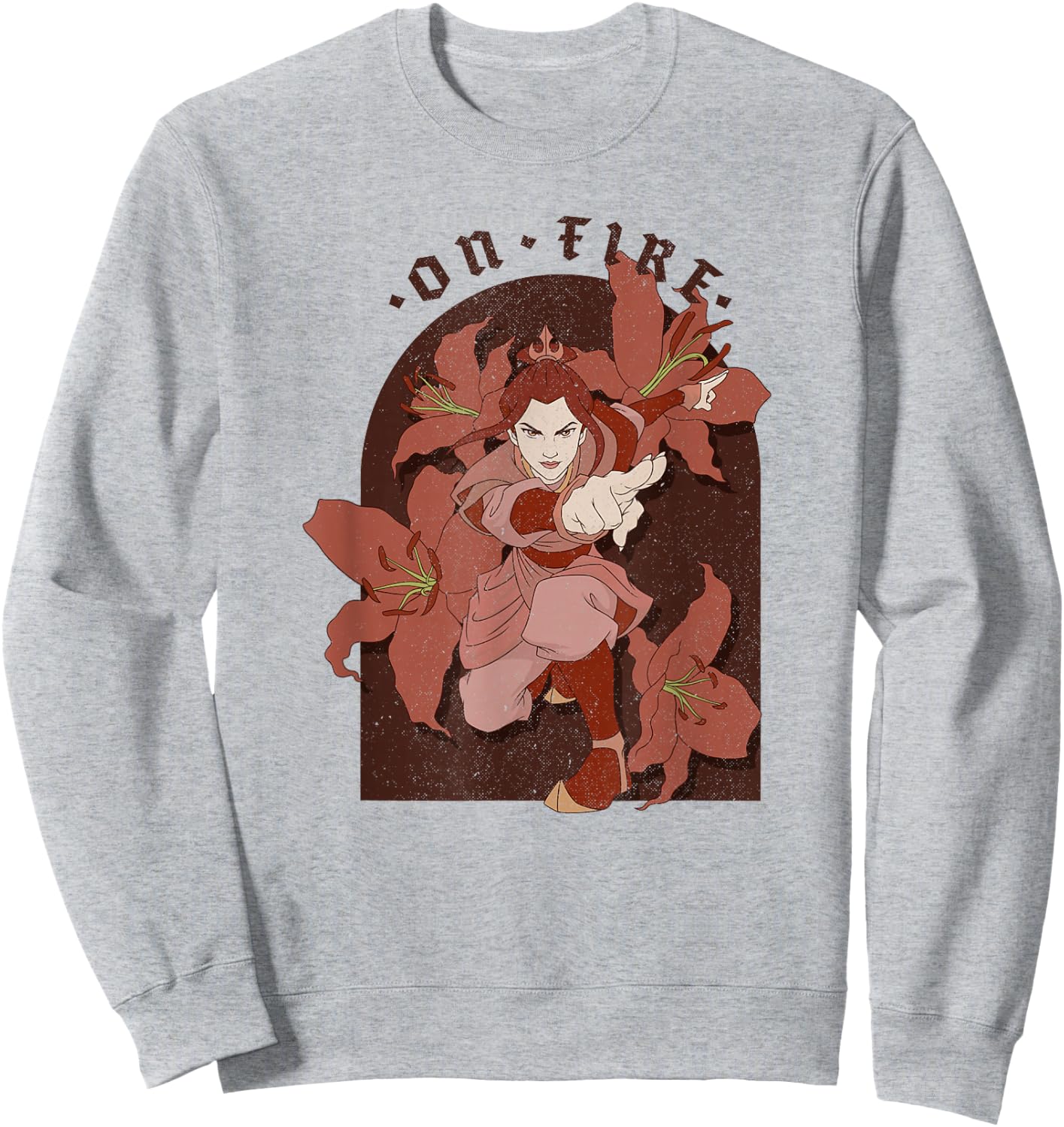 Avatar: The Last Airbender Azula On Fire Sweatshirt - Sweatshirt | Ash