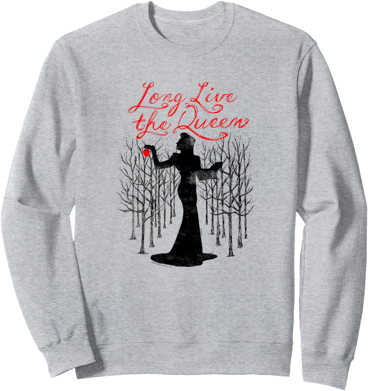 Once Upon a Time Long Live The Queen Sweatshirt - Sweatshirt | Ash