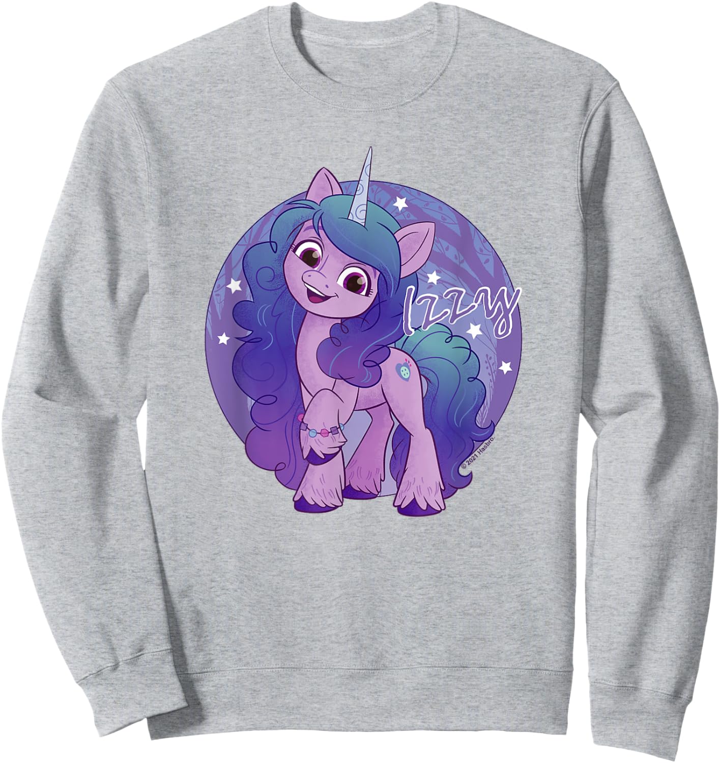 My Little Pony: A New Generation Unicorn Izzy Sweatshirt - Sweatshirt | Ash