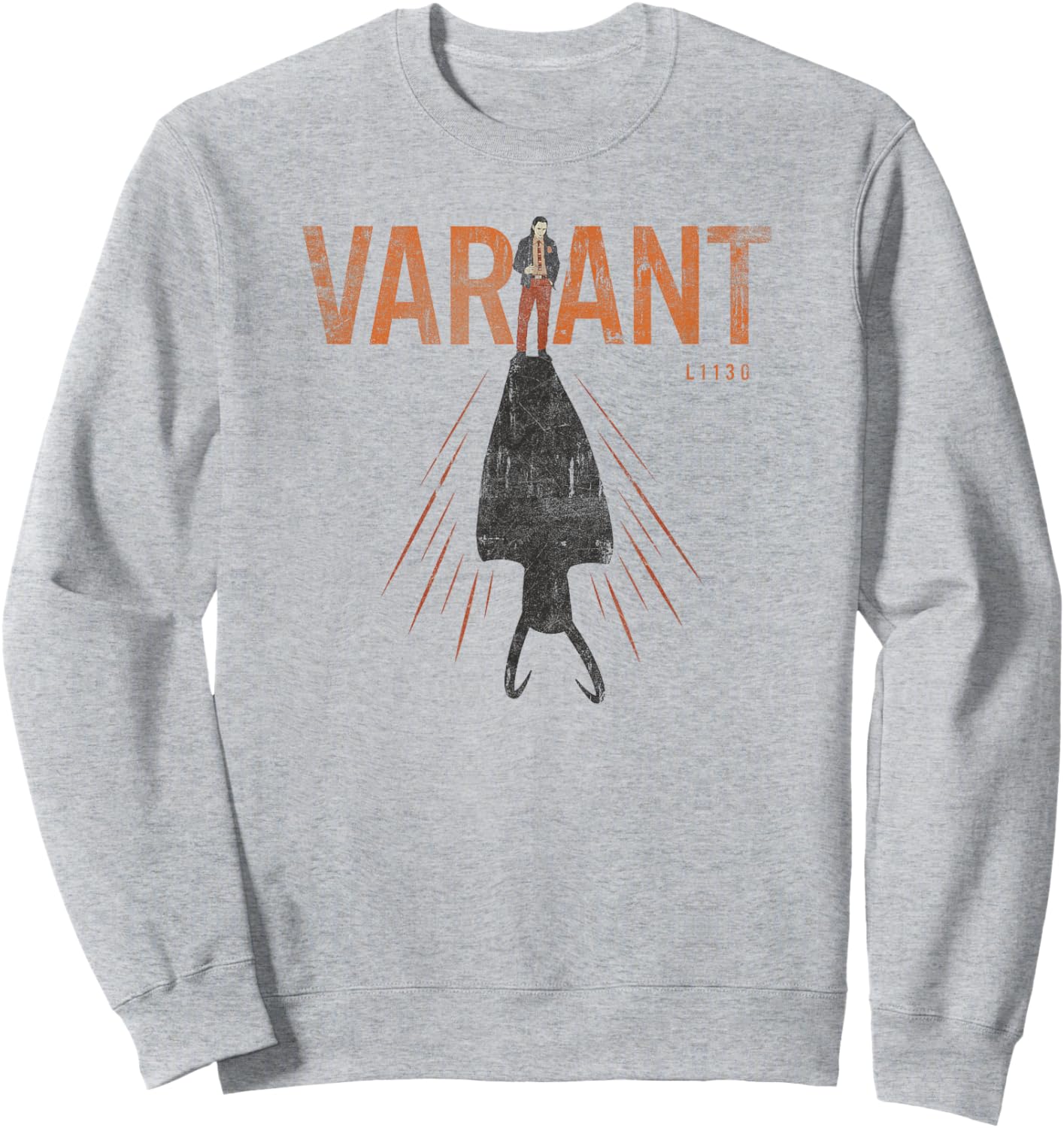 Marvel Loki Variant L1130 Shadow Sweatshirt - Sweatshirt | Ash