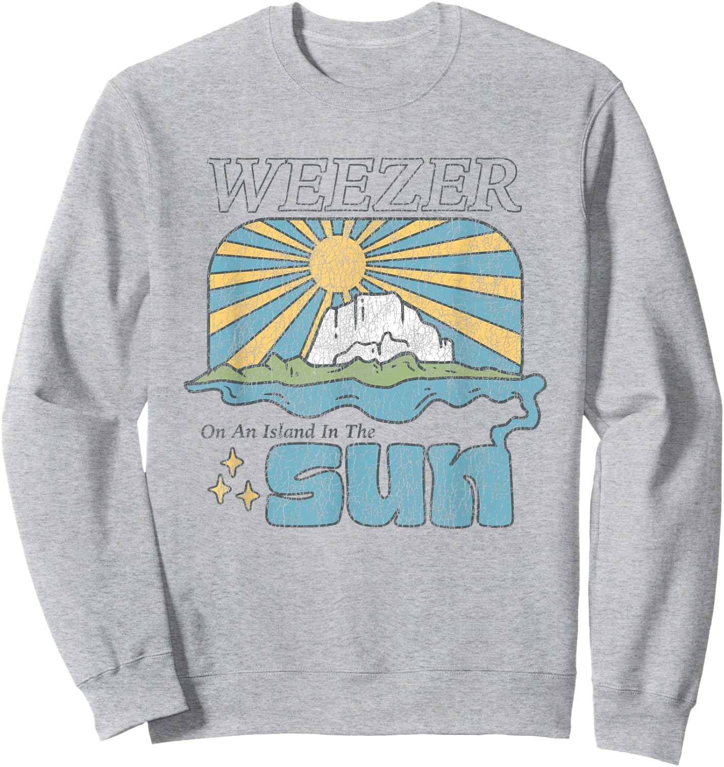 Weezer - Island In the Sun Sweatshirt - Sweatshirt | Ash