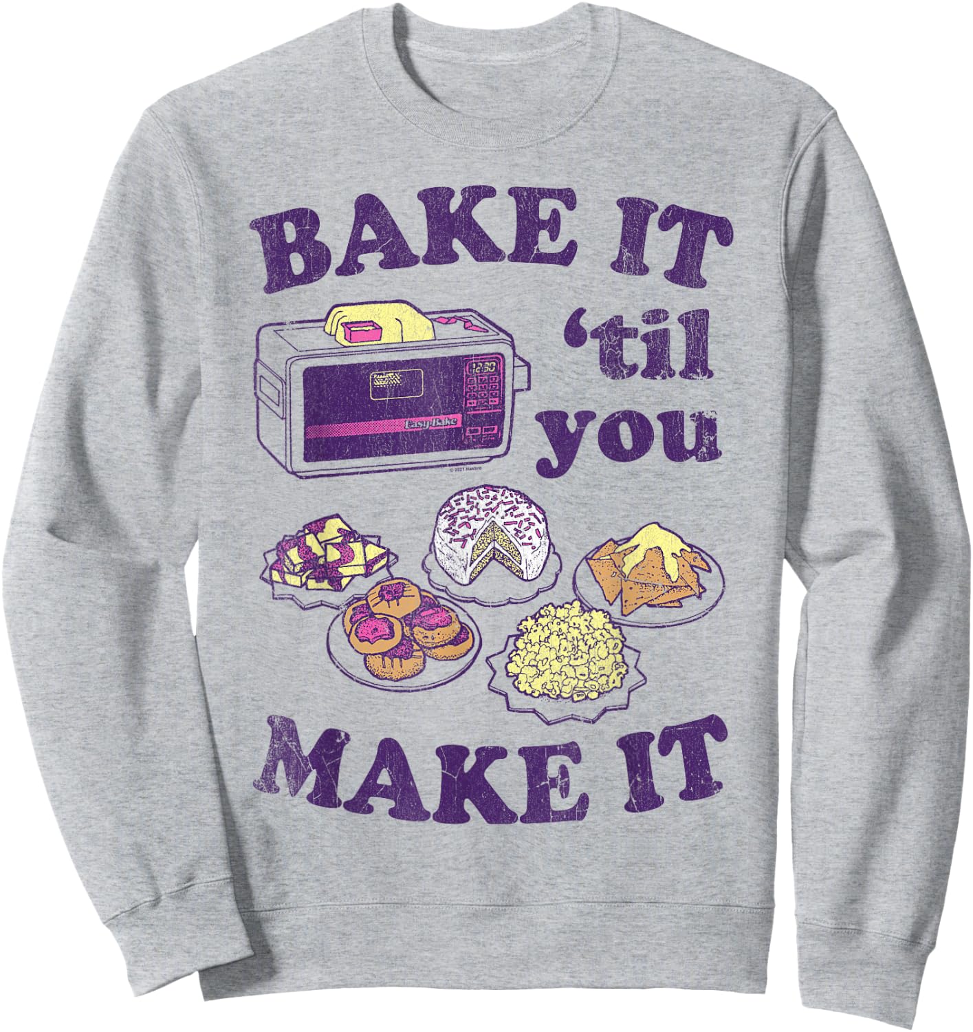 Easy Bake Oven Bake It and Make It All Sweatshirt - Sweatshirt | Ash