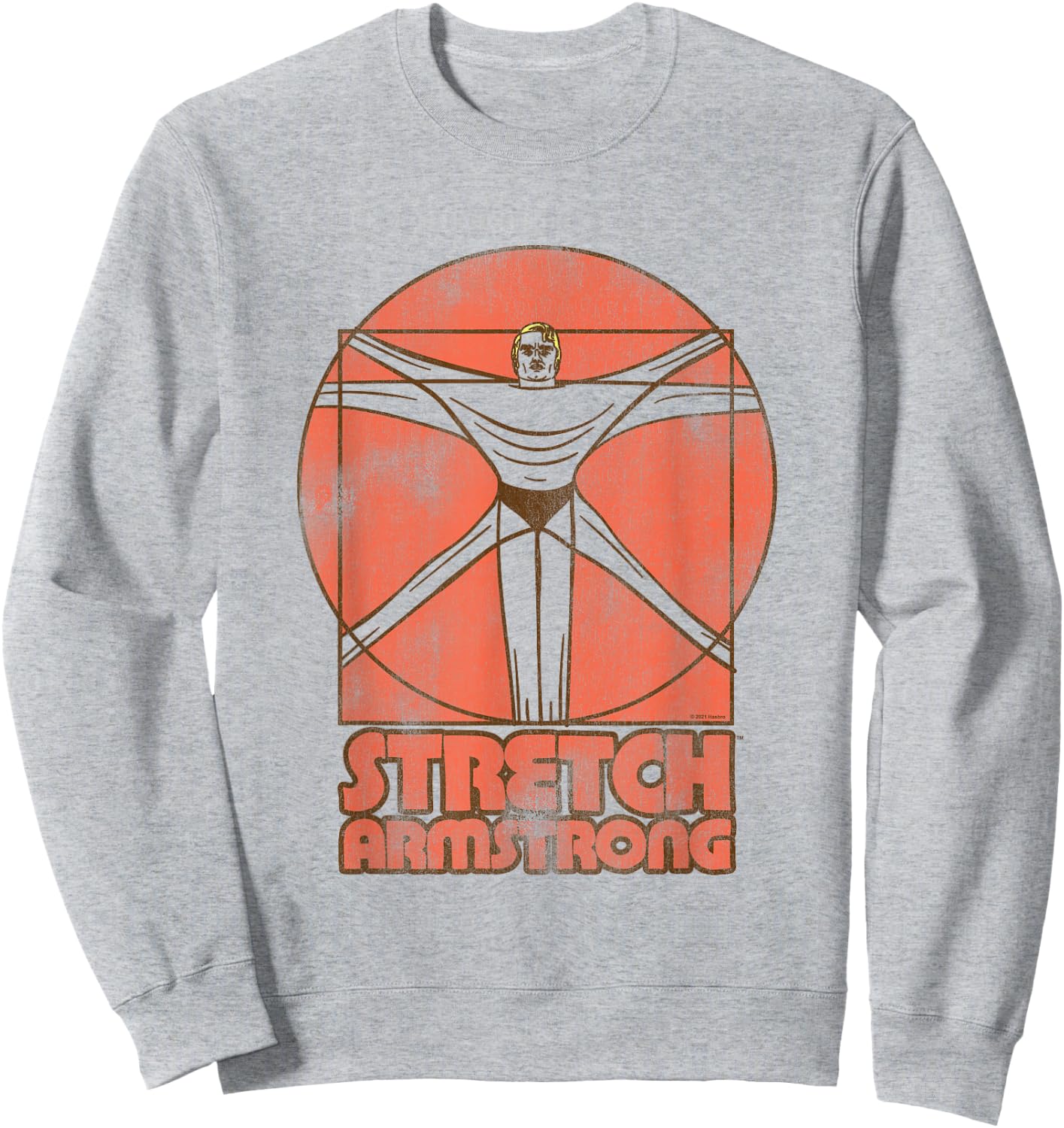 Stretch Armstrong Da Vinci's Stretch Sweatshirt - Sweatshirt | Ash