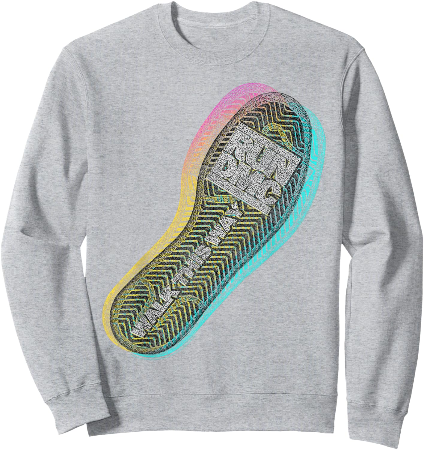 Run DMC Official Walk This Way Sweatshirt - Sweatshirt | Ash