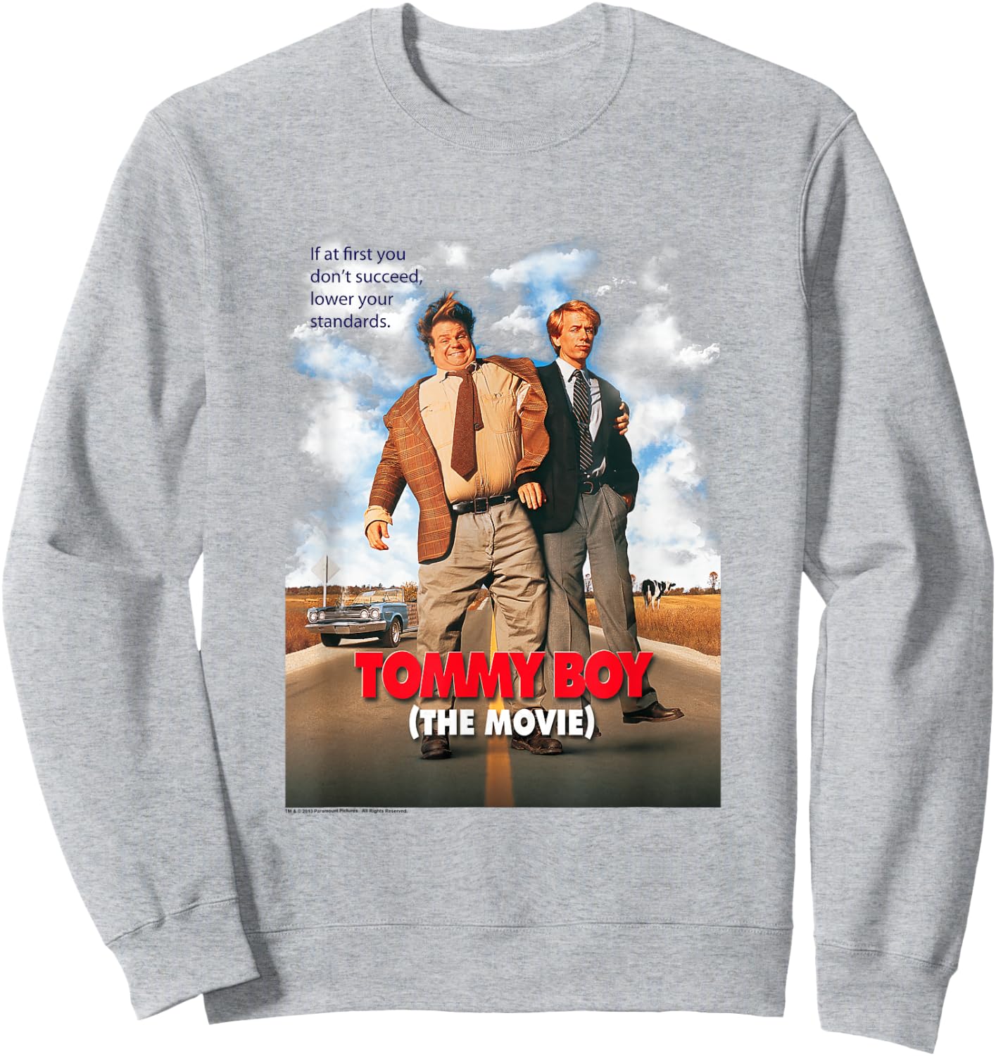 Tommy Boy Movie Poster Sweatshirt - Sweatshirt | Ash