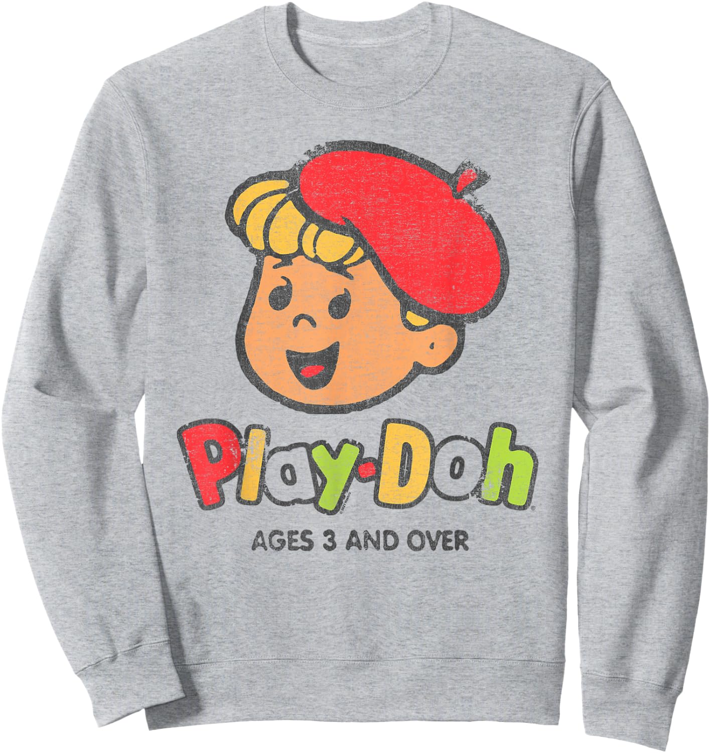 Play-Doh for Kids Ages 3 and Over Sweatshirt - Sweatshirt | Ash