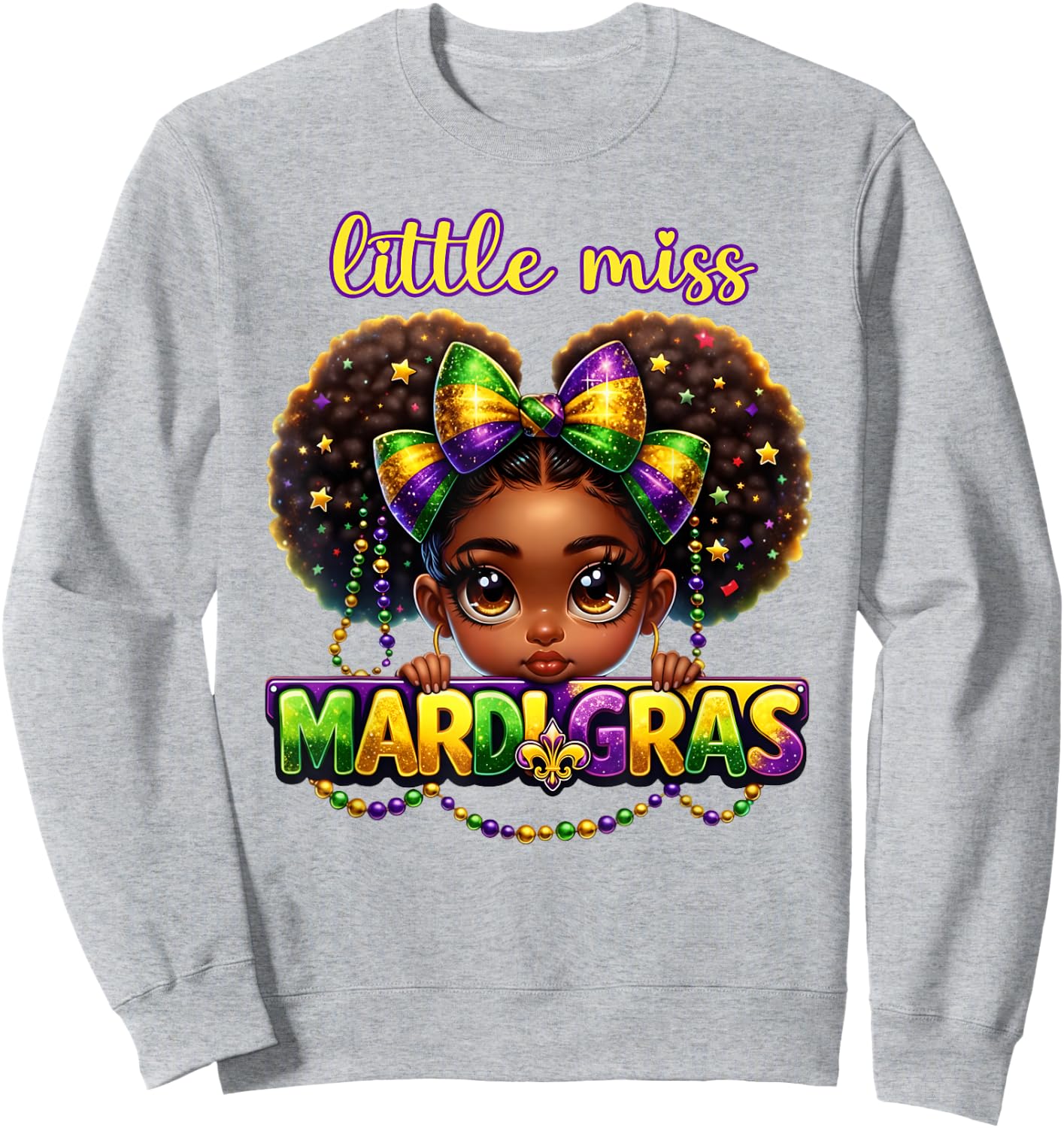 Kids New Orleans Sweatshirt - Sweatshirt | Ash
