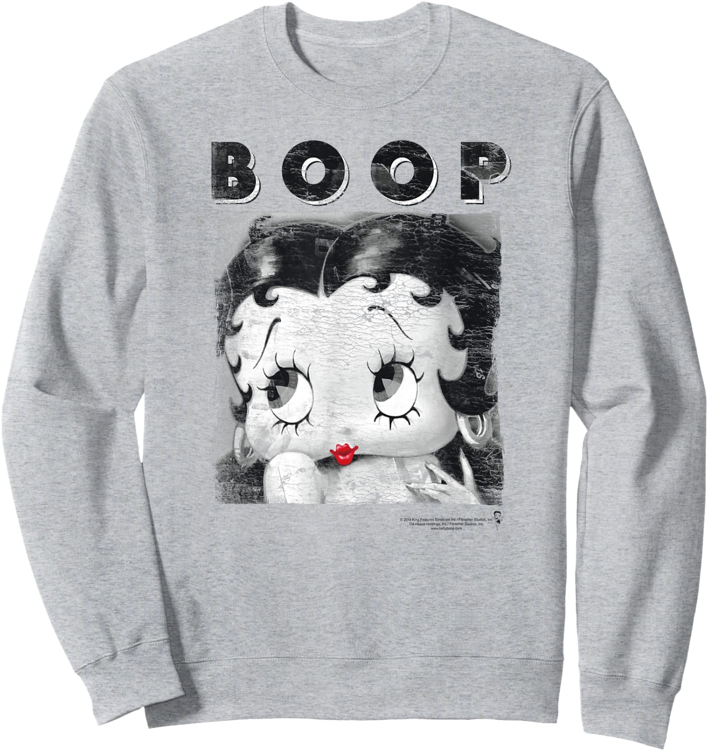 Betty Boop Not Fade Away Sweatshirt - Sweatshirt | Ash
