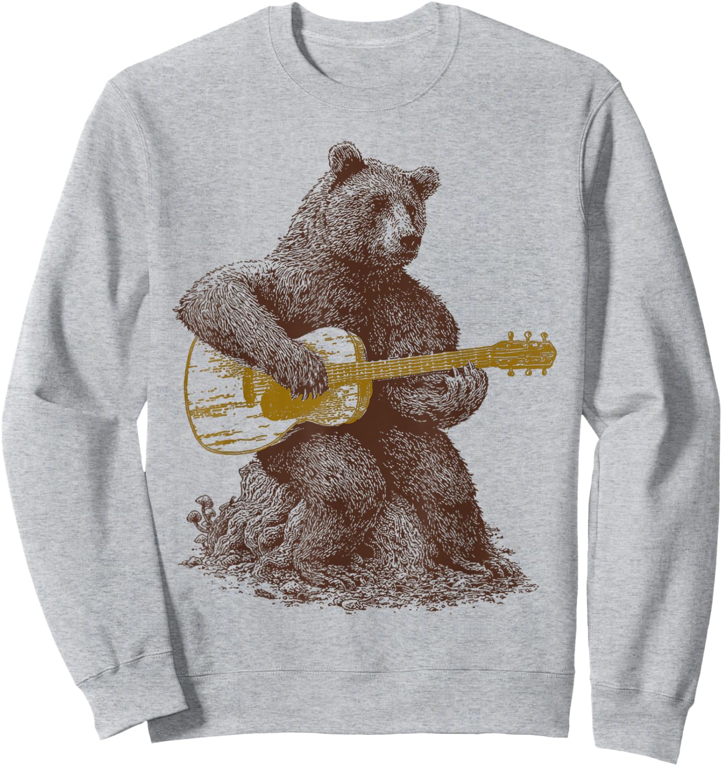 Bear plays guitar Sweatshirt - Sweatshirt | Ash