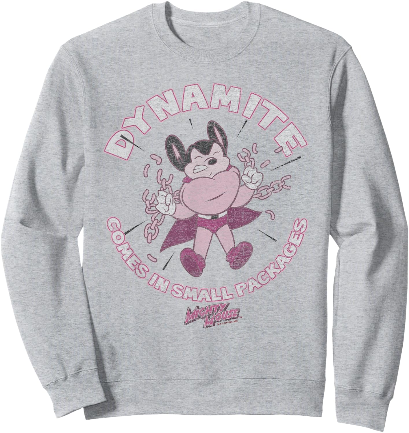 Mighty Mouse Dynamite Sweatshirt - Sweatshirt | Ash
