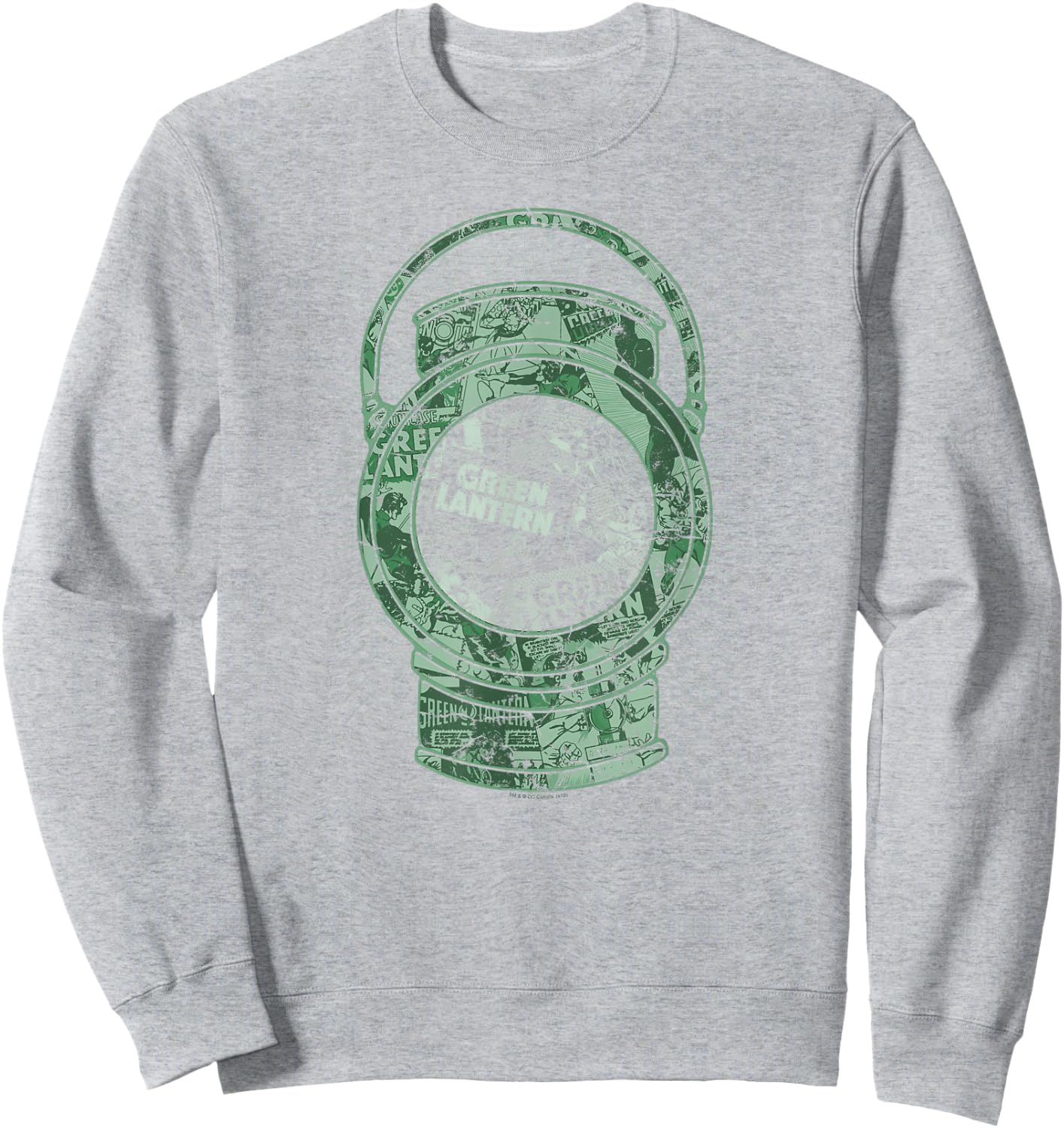 Green Lantern Cover T Shirt Sweatshirt - Sweatshirt | Ash