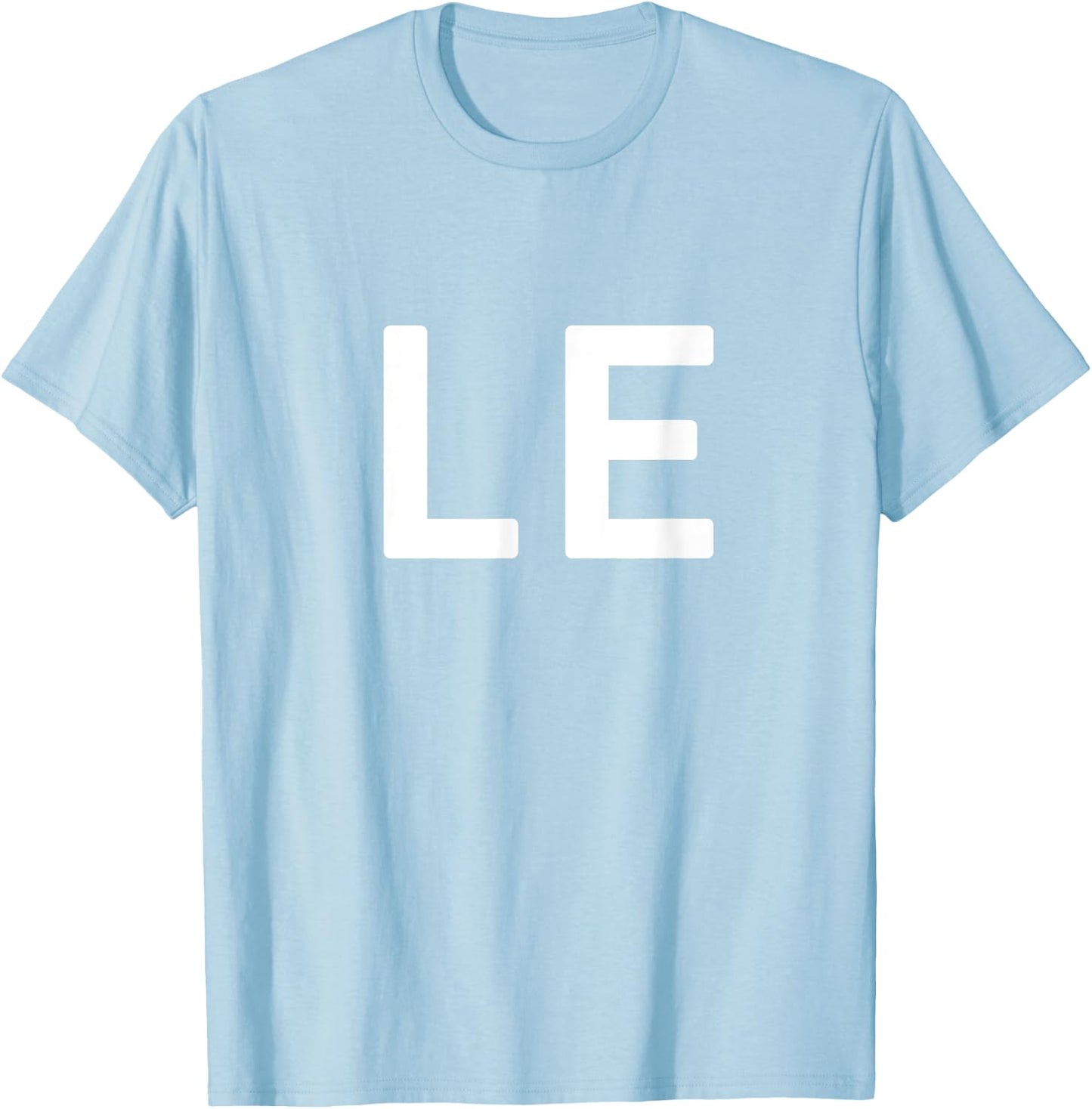 LE - Chile Two Part Combo Design - Chilean Flag Part 2 T-Shirt - T-Shirt | Light Blue