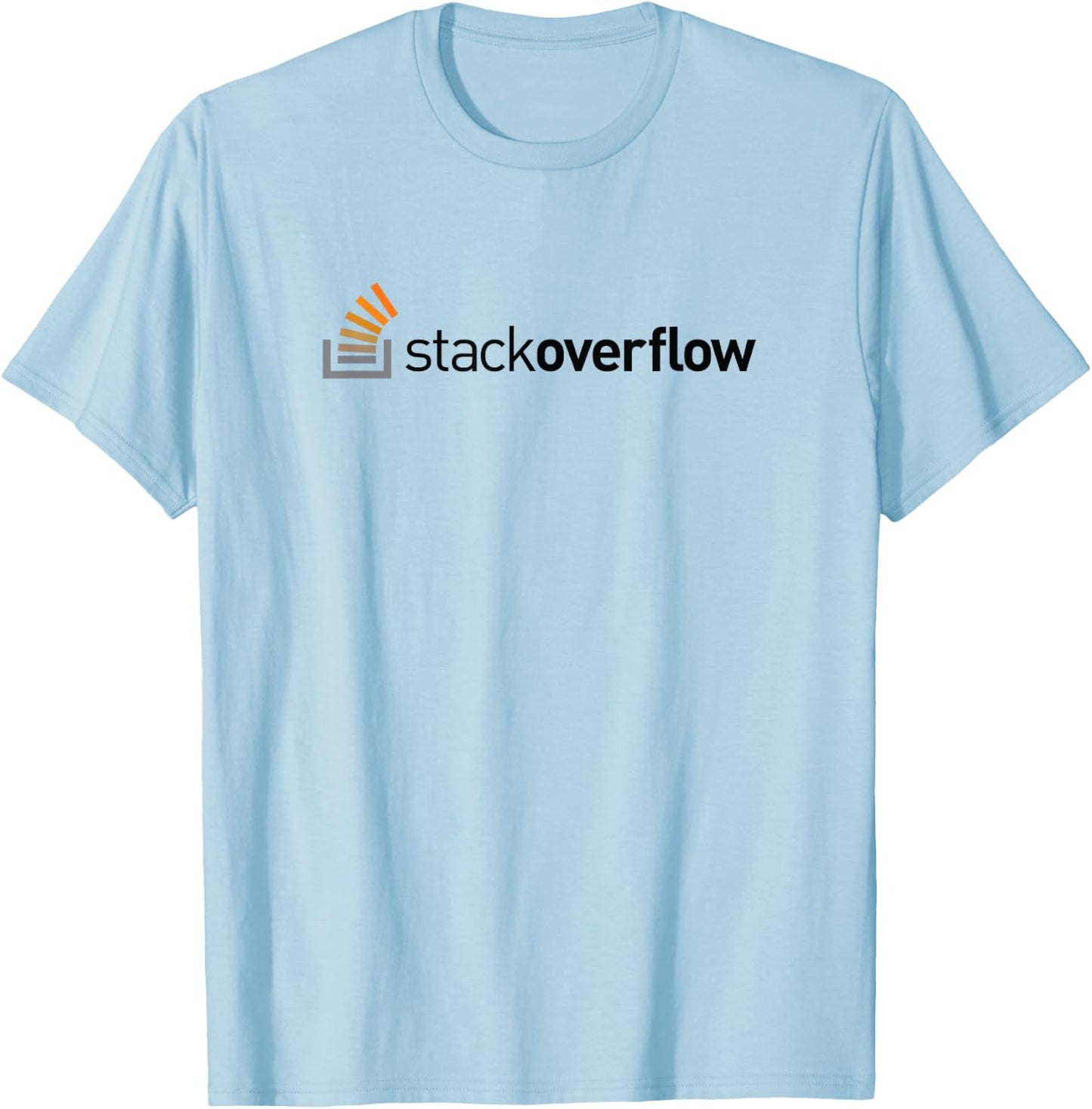 Stack Overflow - Software Programming, Computer Science v.1 T-Shirt - T-Shirt | Light Blue