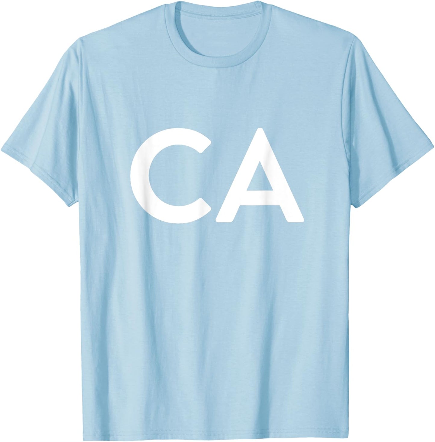 CA - Canada Three Part Combo Design - Canadian Flag Part 1 T-Shirt - T-Shirt | Light Blue