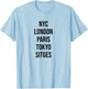 Sitges Spain Souvenir T-Shirt - T-Shirt | Light Blue