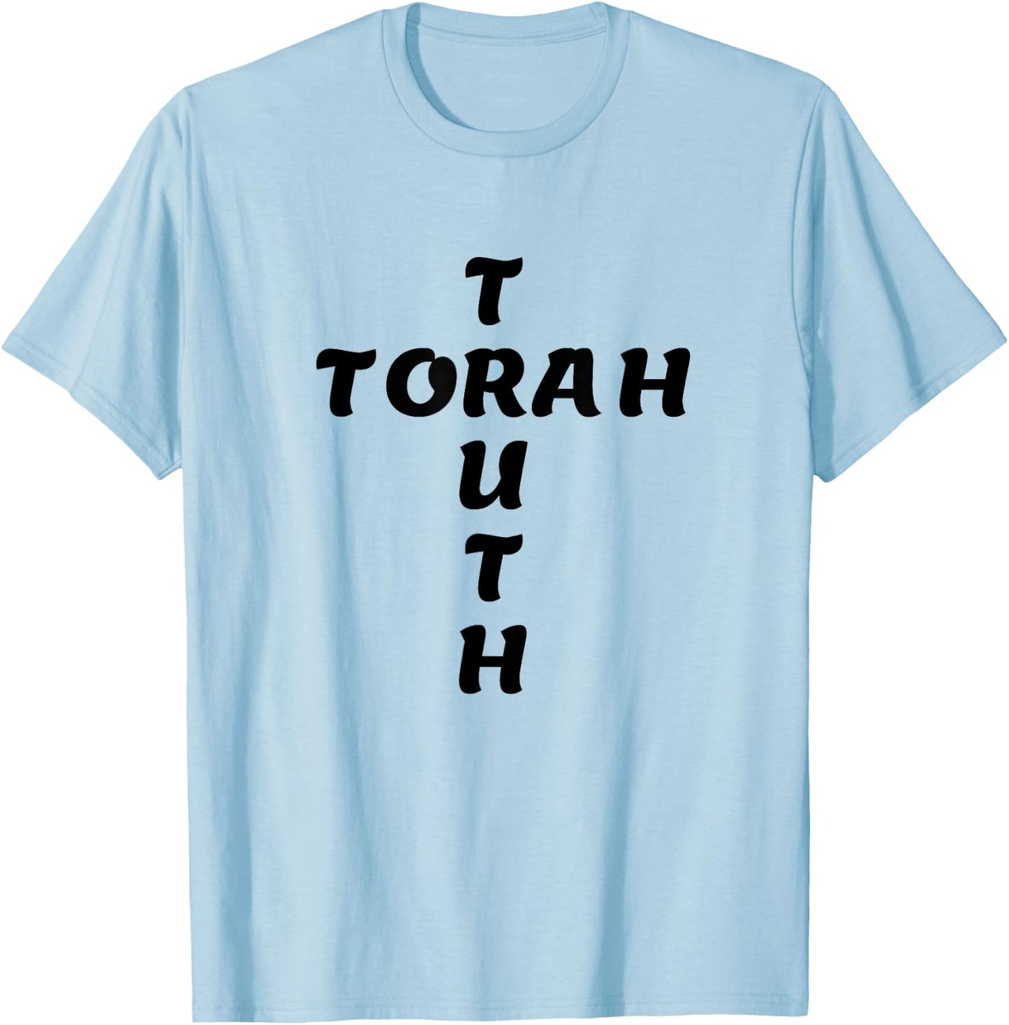 Messianic Hebrew Roots Torah Truth T-Shirt - T-Shirt | Light Blue