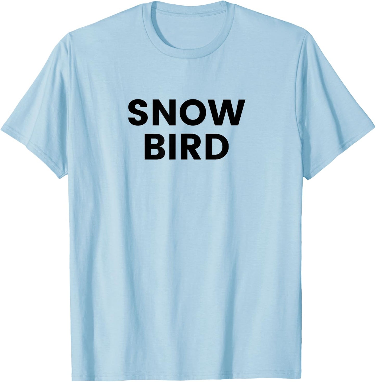 Snow Bird T-Shirt - T-Shirt | Light Blue
