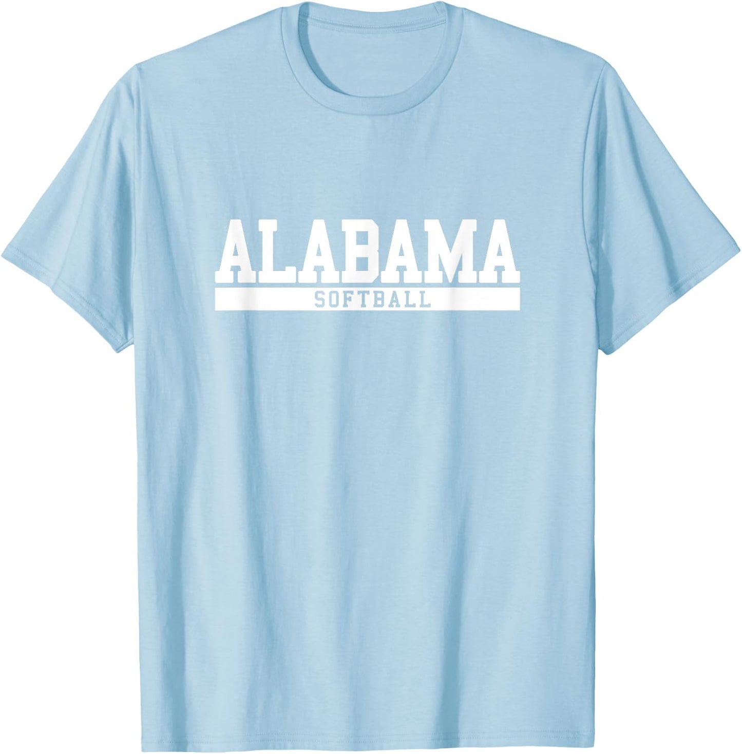 Alabama Softball T-Shirt - T-Shirt | Light Blue