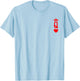 Queen of Heart King And Queen Easy Couple Halloween Costume T-Shirt - T-Shirt | Light Blue