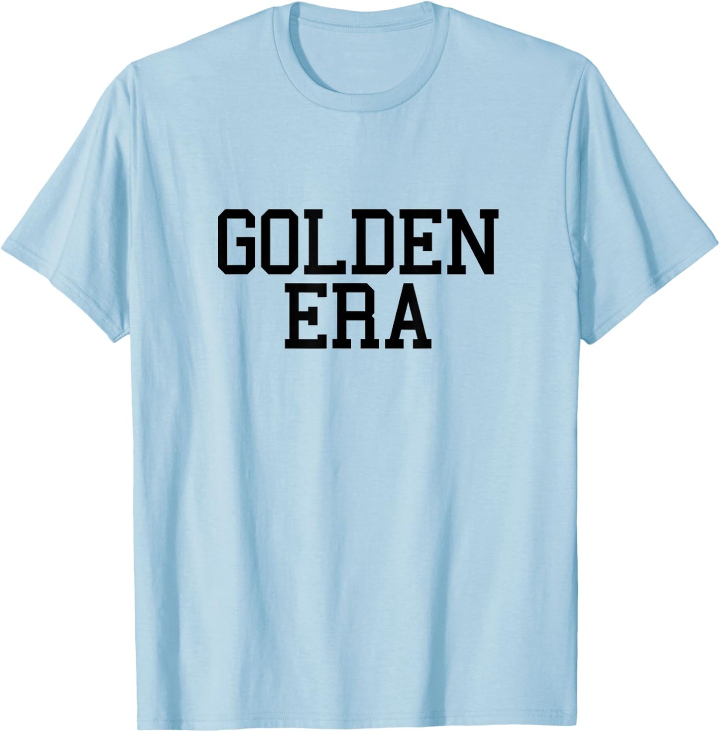 Golden Era Retro Old School Bodybuilding Gift T-Shirt - T-Shirt | Light Blue