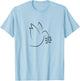 Dove of Peace, Christian Dove for Peace, Bible & Church T-Shirt - T-Shirt | Light Blue