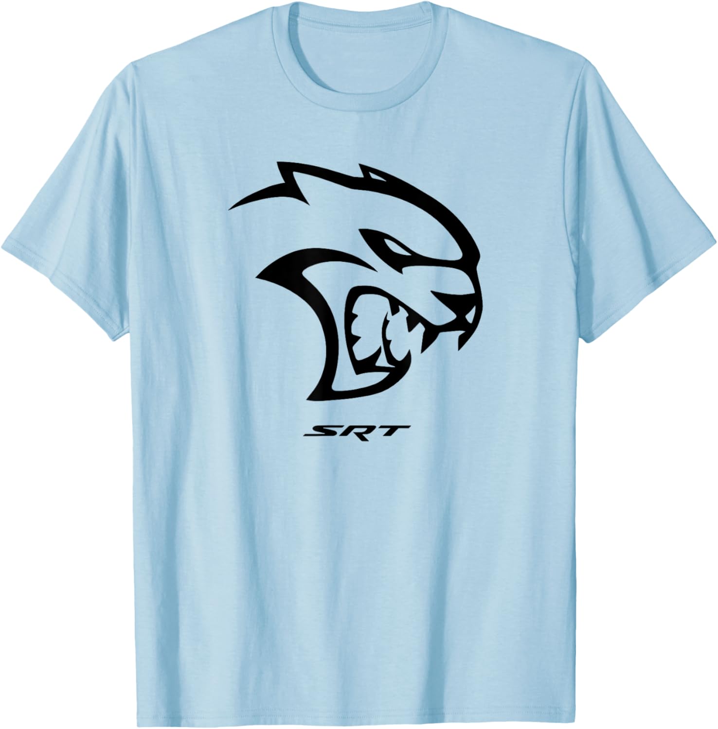 Dodge Hellcat Logo T-Shirt - T-Shirt | Light Blue
