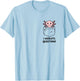I Axolotl Questions Funny Pocket Axolotl T-Shirt - T-Shirt | Light Blue