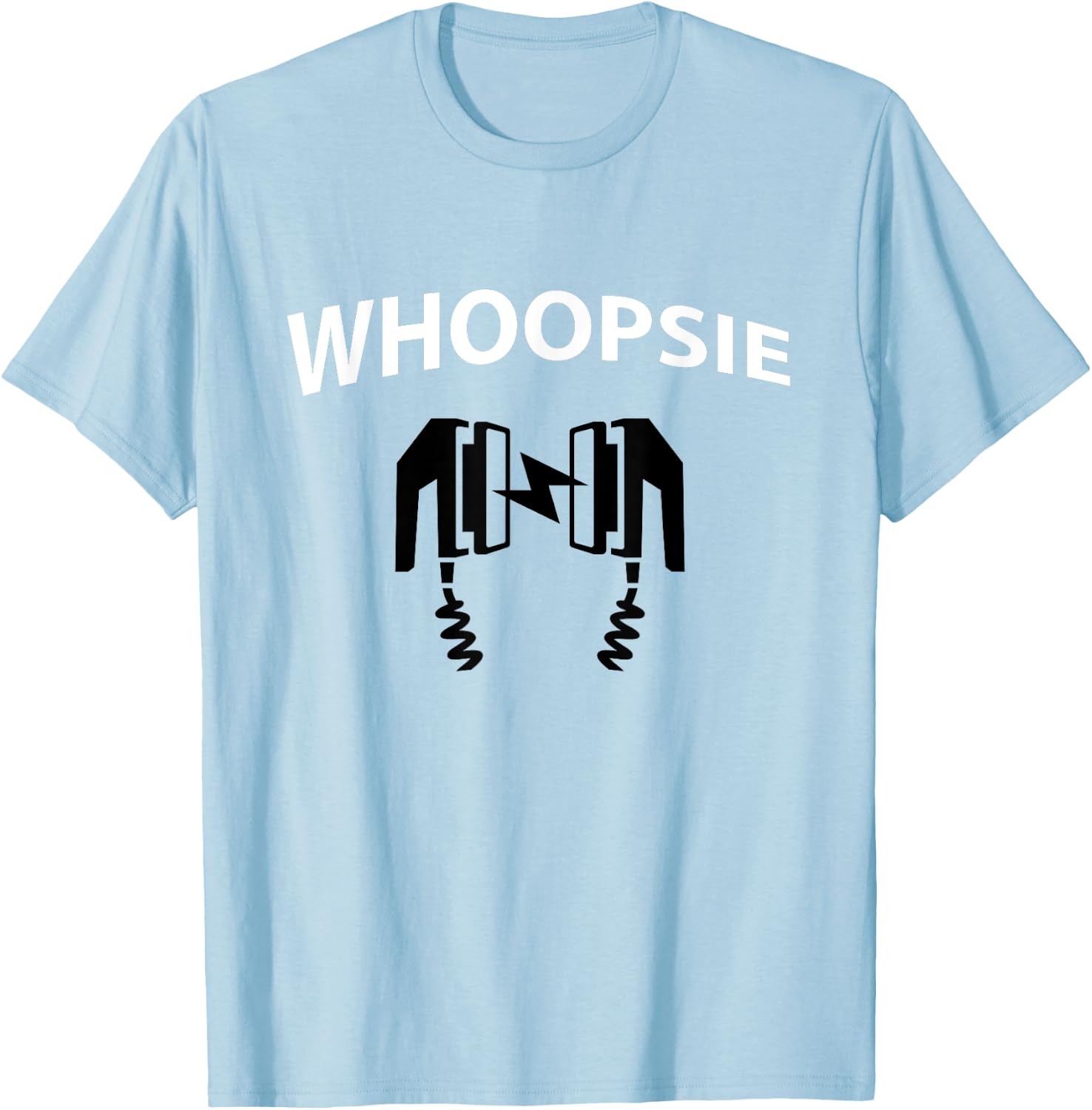 Whoopsie Defibrillators T-Shirt - T-Shirt | Light Blue