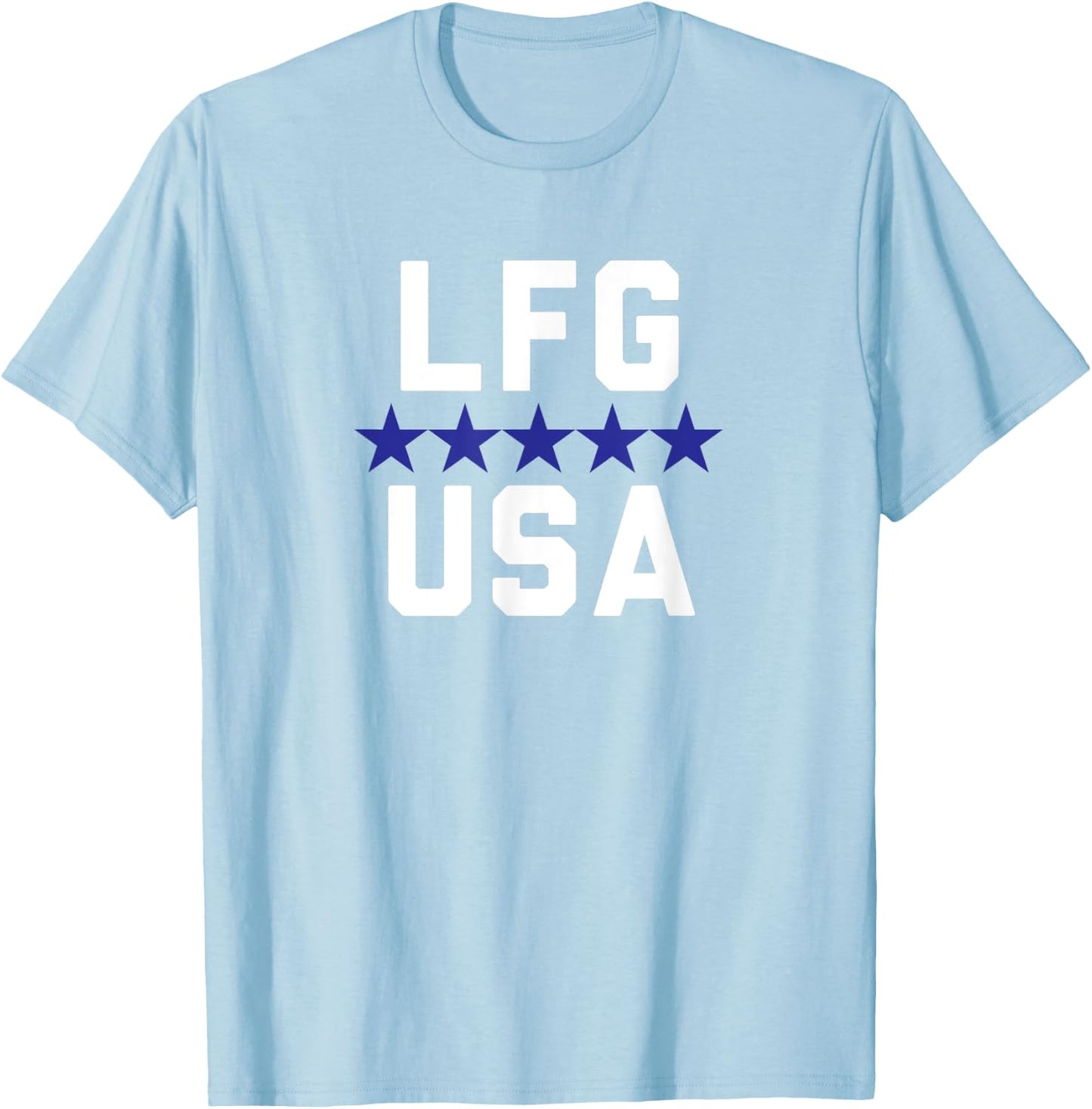 Lfg Usa T-Shirt - T-Shirt | Light Blue