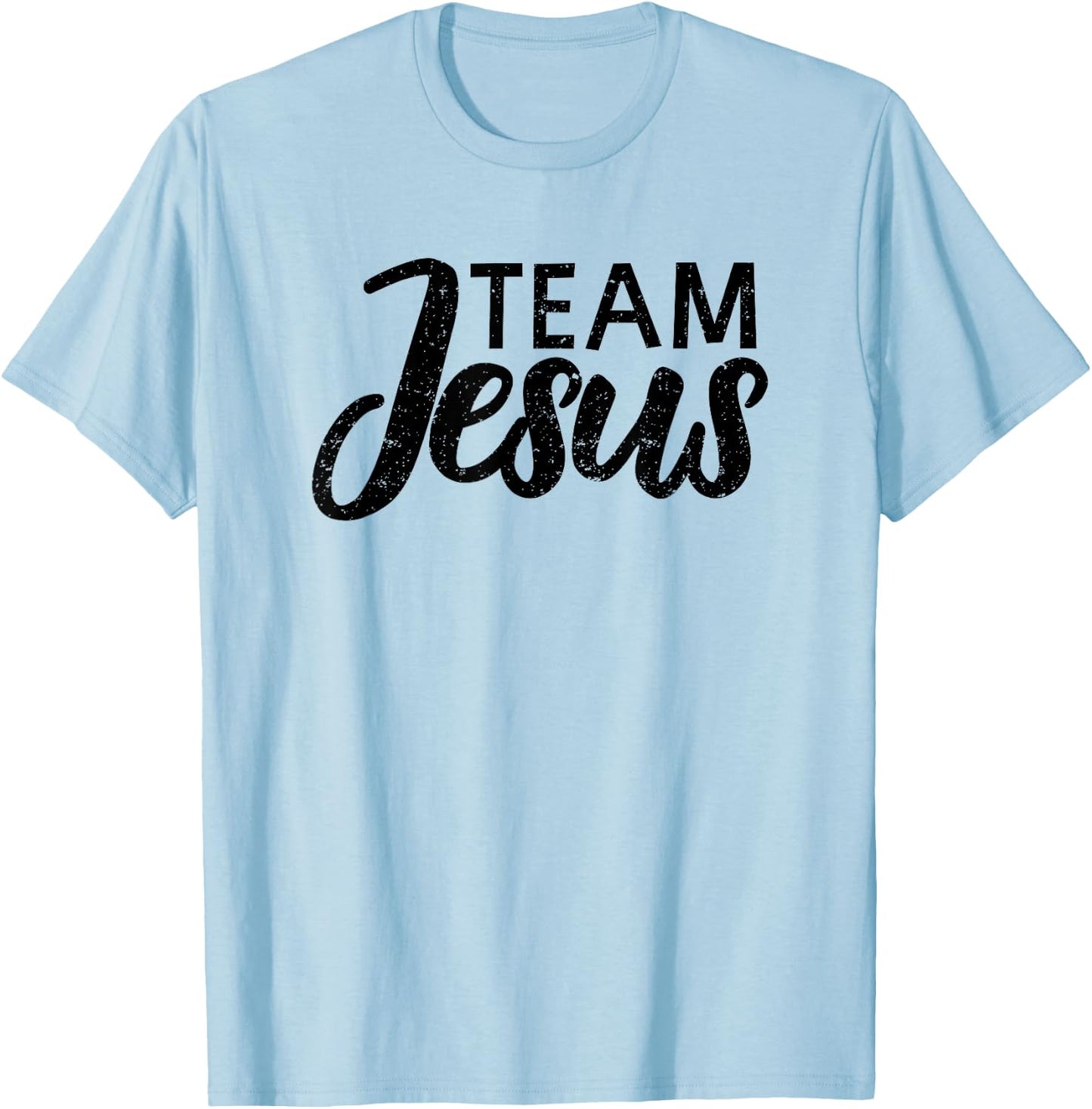 Team Jesus | Christian Jesus T-Shirt - T-Shirt | Light Blue
