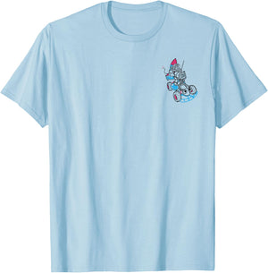 Disney Pixar Toy Story Buzz & Woody RC Car Adventure Logo T-Shirt - T-Shirt | Light Blue