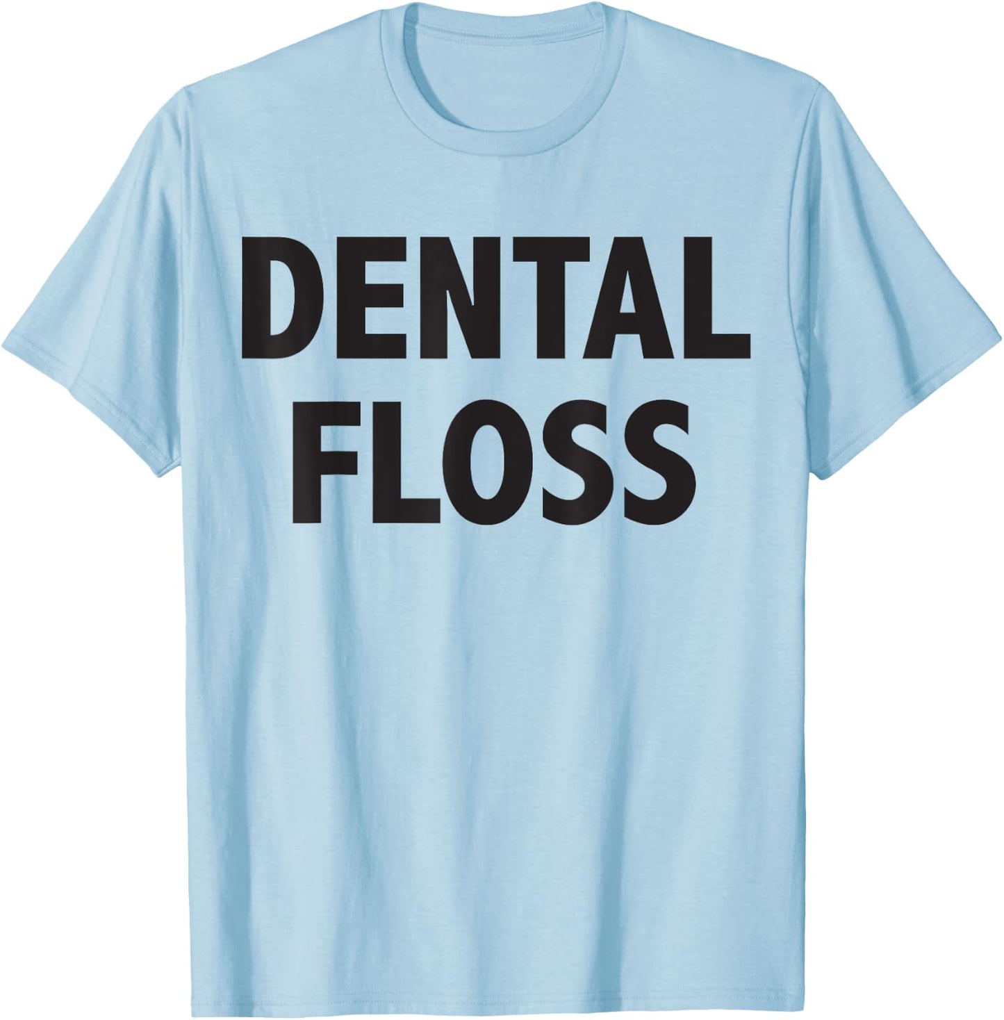 Dental Floss Dentist Halloween Shirt Family Group Matching T-Shirt - T-Shirt | Light Blue