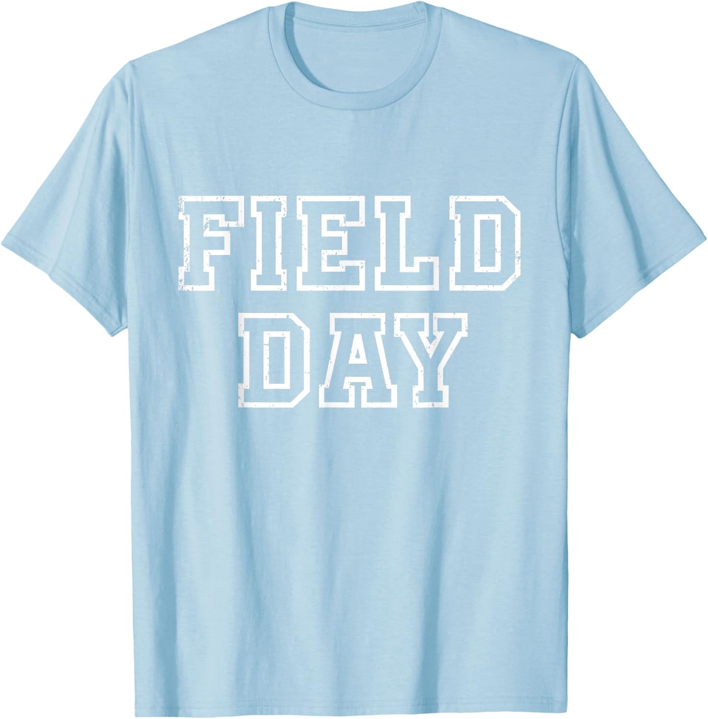 Field Day 2025 For school teachers kids and family Red T-Shirt - T-Shirt | Light Blue