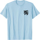 Flanders Belgium Flag Flemish Lion Brussels T-Shirt - T-Shirt | Light Blue