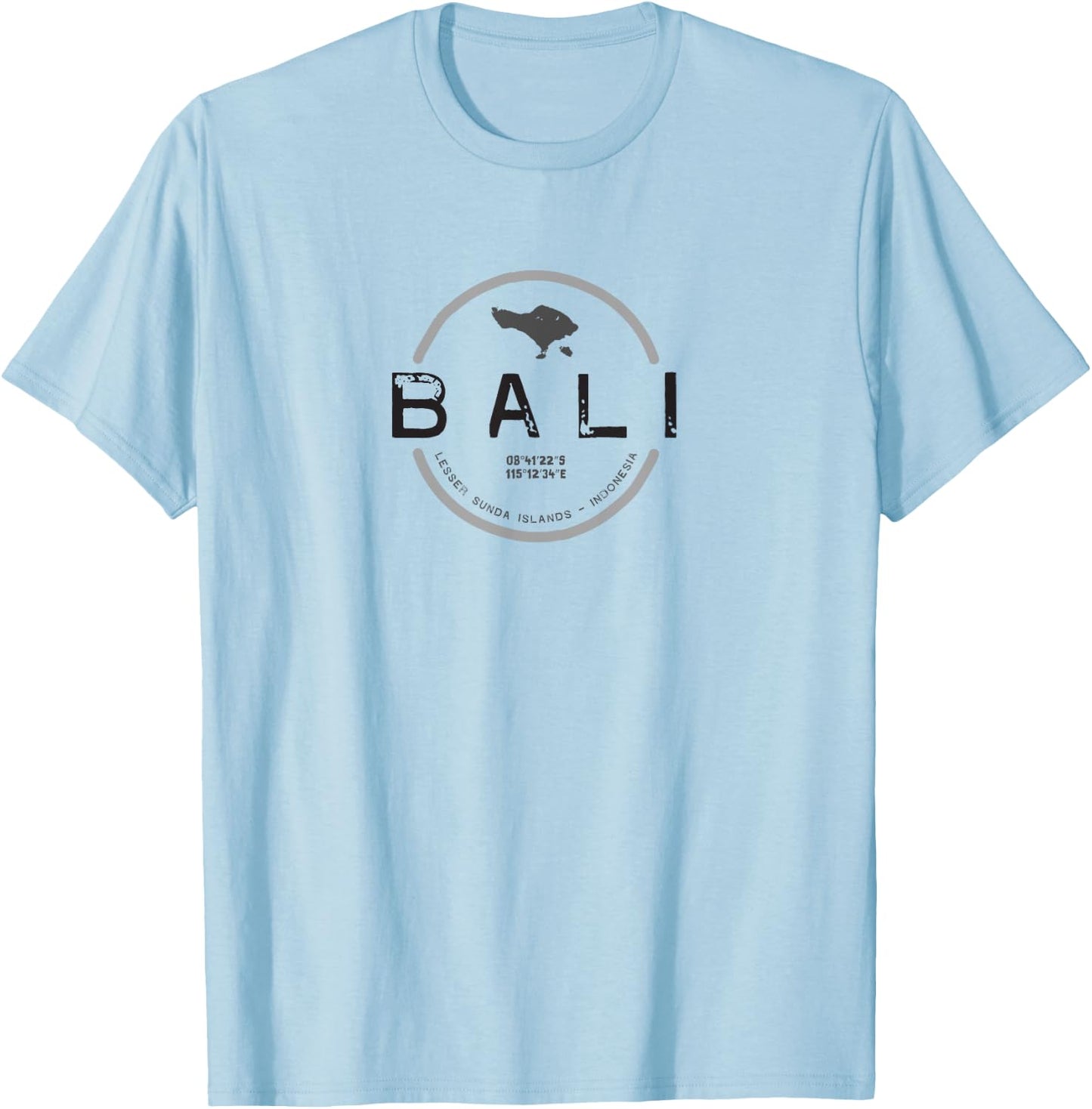 Bali Graphic T T-Shirt - T-Shirt | Light Blue